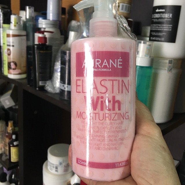 Gel dưỡng tạo kiểu tóc xoăn Aurane Elastin with Moisturizing 325ml