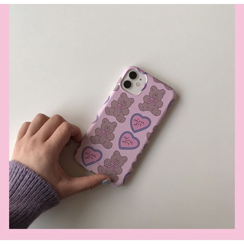 Dễ Thương Ốp Điện Thoại Mềm Hình Gấu Đáng Yêu Cho Iphone X 8plus Xs / Xr | BigBuy360 - bigbuy360.vn