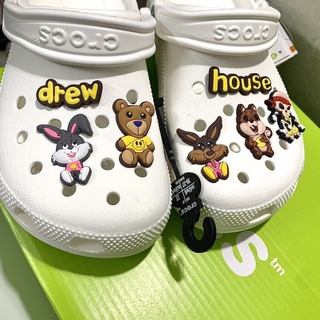 Bộ sticker 2D drew house gắn dép