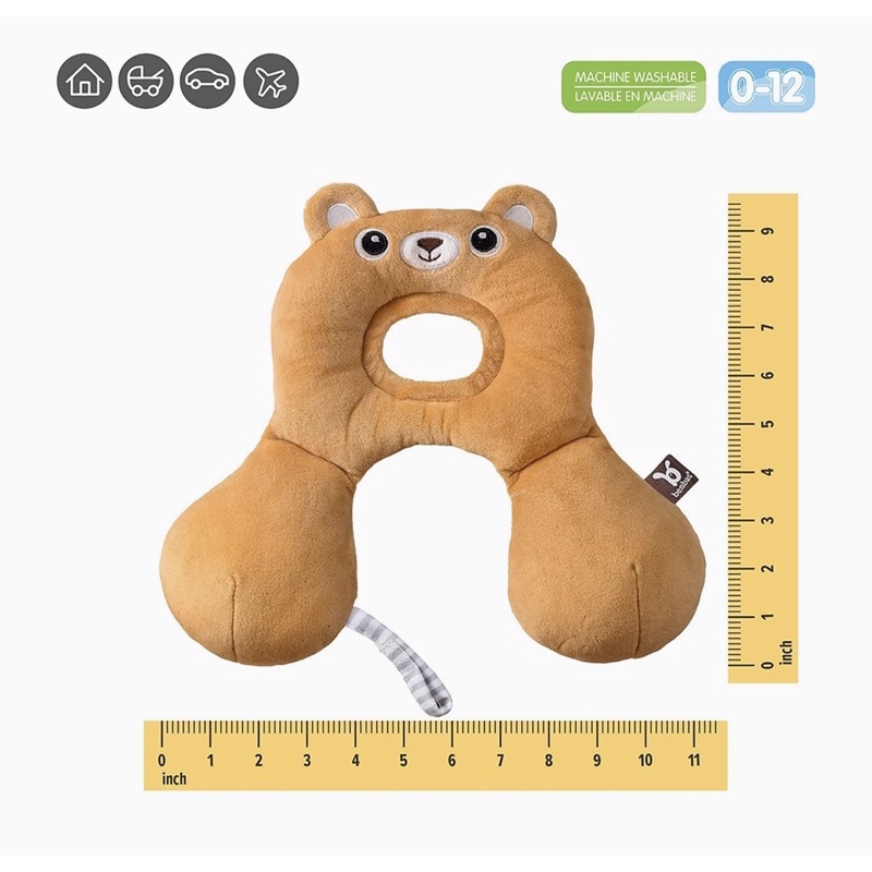 Gối Du Lịch Kê Đầu , Bảo Vệ Cổ An Toàn Cho Bé Trên Xe đẩy , Ô Tô Banbet - Travel friends Total Suport Headrest