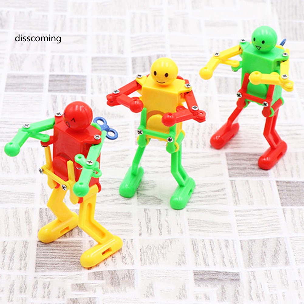 Đồ chơi rô bốt lên dây cót bằng nhựa nhảy múa vui nhộn hỗ trợ giáo dục bé