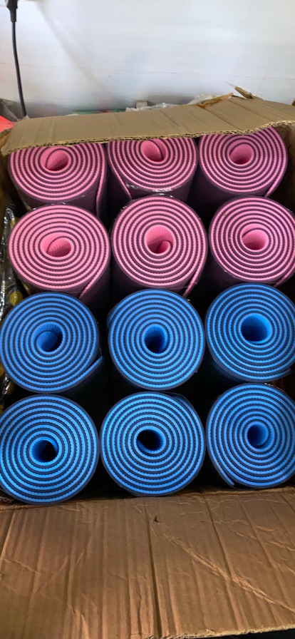 THẢM TẬP YOGA 6mm TPE 2 lớp- thảm tập gym chuyên dụng