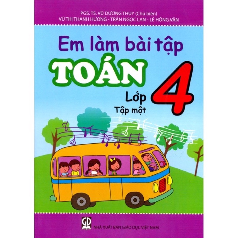 Sách - Em Làm Bài Tập Toán Lớp 4 (Tập 1)