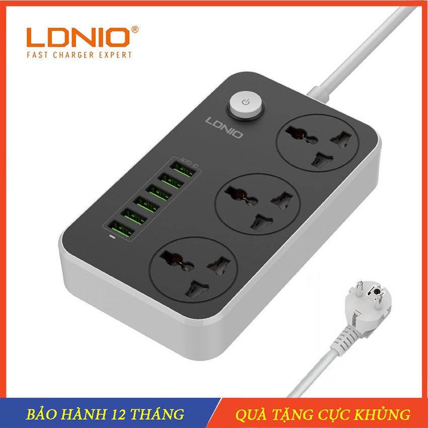 Sạc nhanh 4 cổng USB tích hợp ổ điện - sạc nhanh 3.4A thay thế củ sạc , cốc sạc dành cho Iphone và các dòng androi