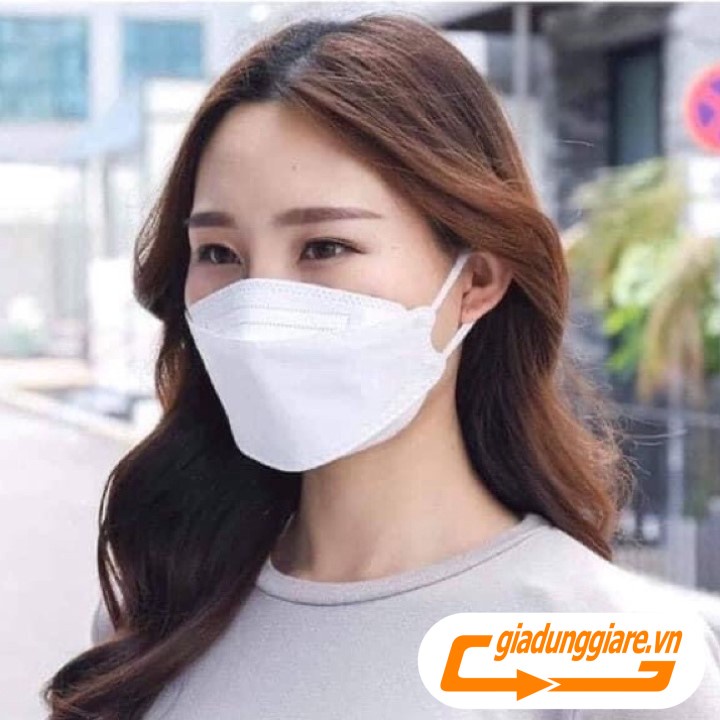 Túi 10 Khẩu trang 4D Mask T&amp;T (Tiêu chuẩn KF94 -Công nghệ Hàn Quốc) Hàng cao cấp an toàn và thời trang - giadunggiare.vn