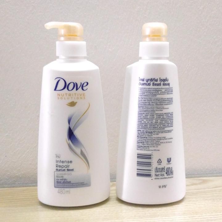 Dầu gội Dove Intense Repair phục hồi ṫóc Thái Lan