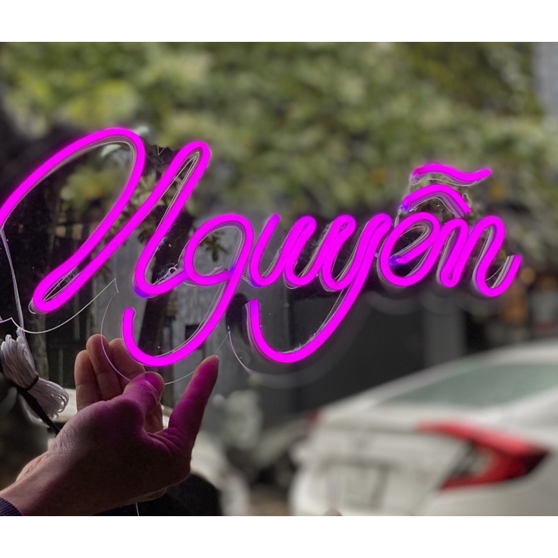 Đèn led neon theo tên - Deco Đèn chữ theo yêu cầù