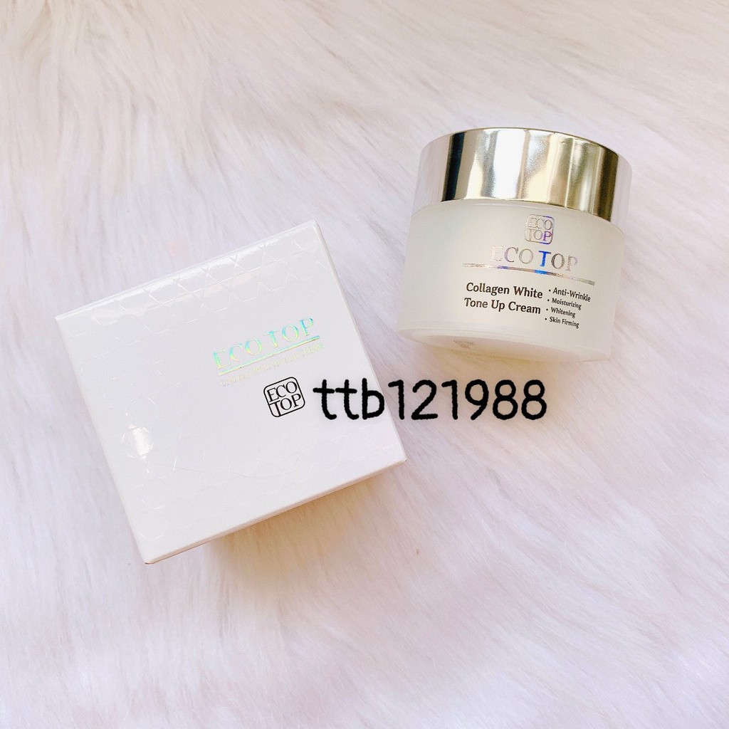 Kem Trắng Da Ecotop Whitening Tone Up Cream.