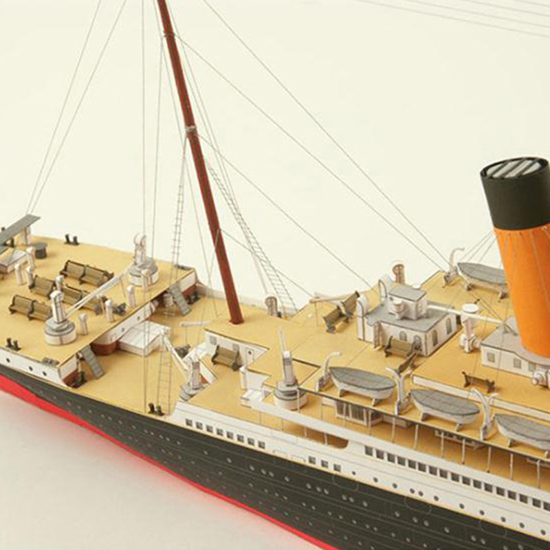 Mô Hình Tàu Titanic 3d Tỉ Lệ 1: 400 Dùng Để Trang Trí