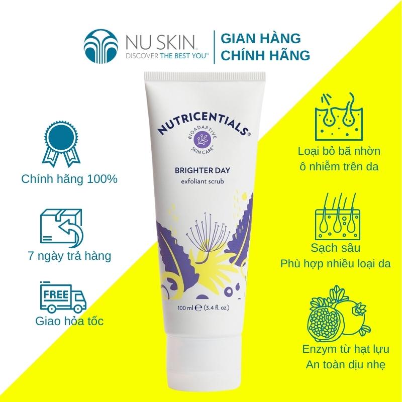 Kem tẩy tế bào chết Nuskin Brighter Day Exfoliant Scrub 100ml nhẹ nhàng làm sạch sâu bề mặt da