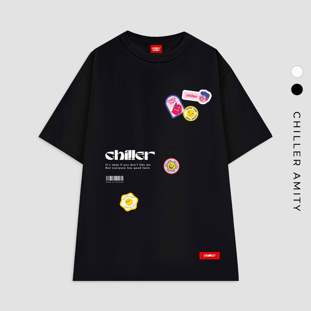 Áo thun CHILLER / Giddy Tee ver.01 / Oversized / Form rộng / Unisex.