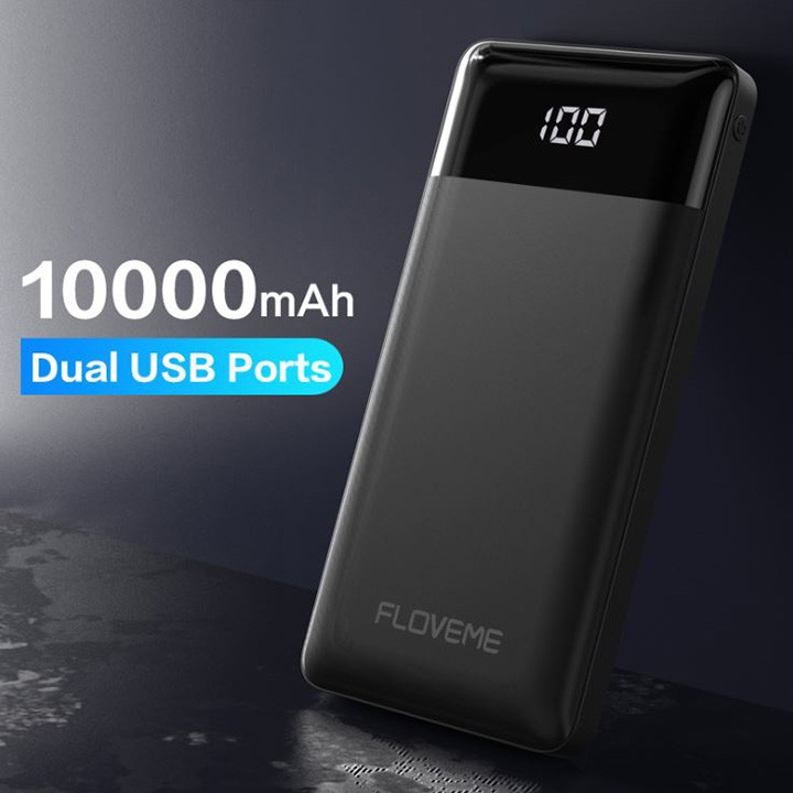 Pin sạc dự phòng 10000mAh có màn hình hiển thị
