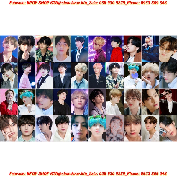 SÉT CARD BO GÓC V BTS