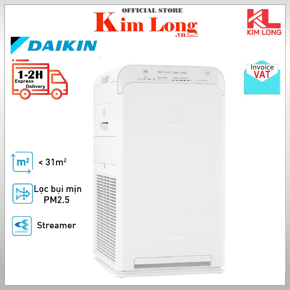 Máy lọc không khí Daikin MC40UVM6 diện tích 30m2 Bảo hành chính hãng