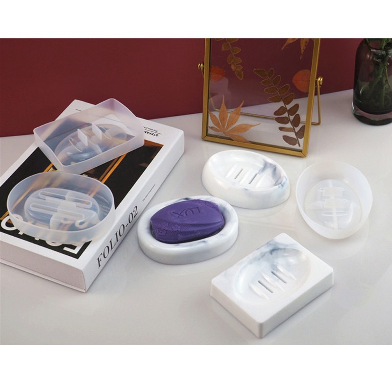 Khuôn Silicon Làm Xà Phòng Handmade