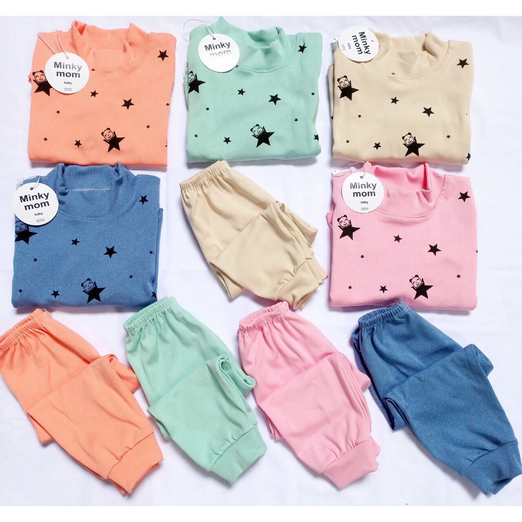 Bộ quần áo chất zip lông co giãn cho bé trai bé gái