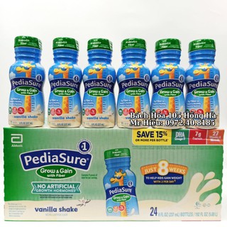 [Hỏa Tốc] Thùng sữa Pediasure Mỹ gồm 24 chai