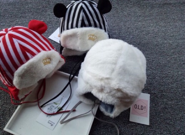 Nón lót bông cho bé