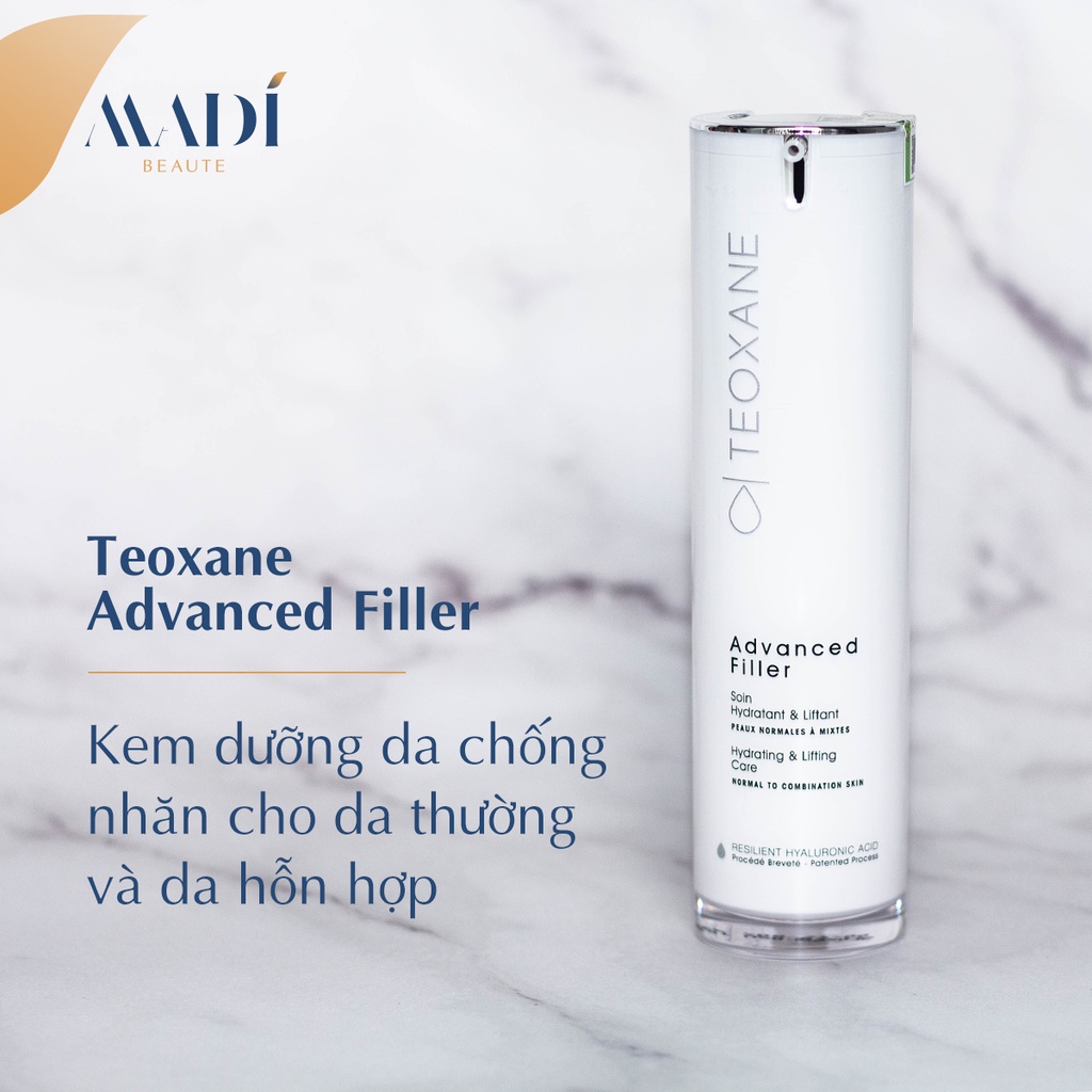 Kem Dưỡng Cho Da Dầu - Hỗn Hợp, Kem dưỡng ẩm Teoxane Advanced Filler Normal to Combination Skin  - Hàng Công Ty