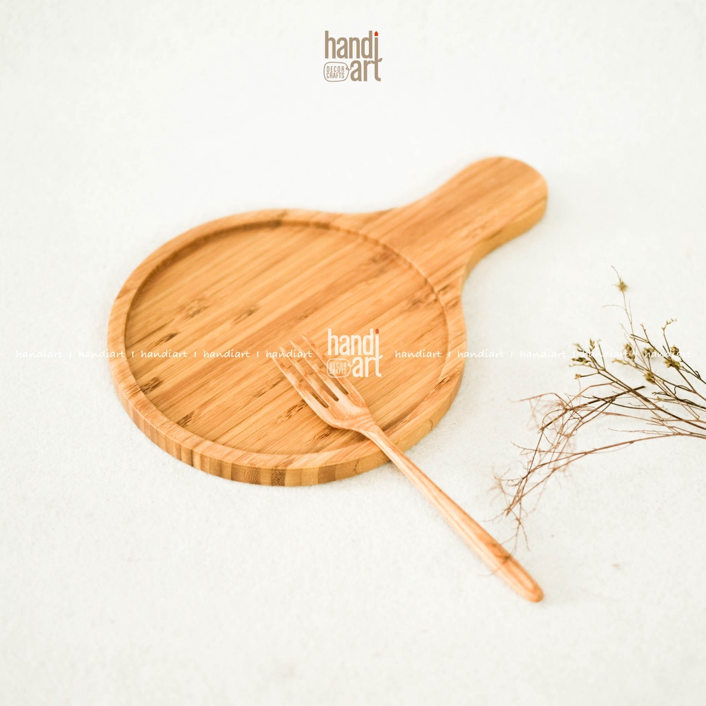 Khay gỗ piazza - Khay tre đựng thức ăn- bamboo wooden tray