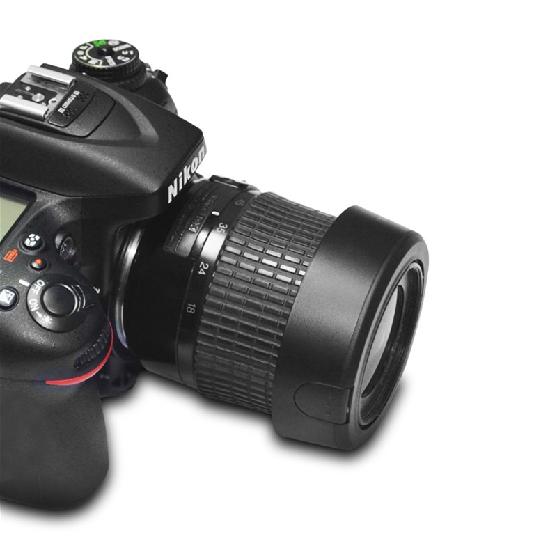 Loa Che Nắng Hb45 Cho Ống Kính Máy Ảnh Nikon 18-55mm DX / f/3.5-5.6G VR