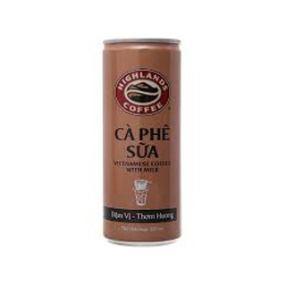[GIÁ SỐC] Lon Cà Phê Sữa Đá Highlands Coffee Thùng 24 Lon