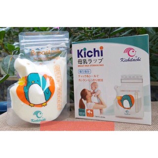 Bộ 50 Túi Đựng Sữa Kichilachi 250ml Nhật Bản