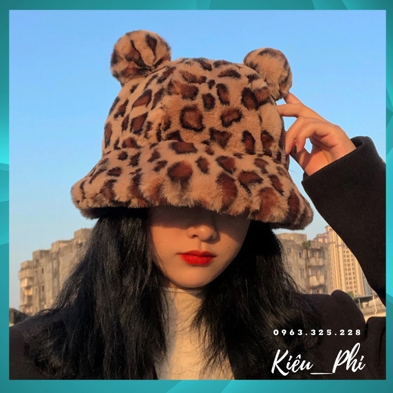 Mũ bucket nữ nhung ấm, Nón bucket thu đông thời trang phong cách Ulzzang nhiều màu hit hot 2021- Kiều Phi