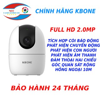 Camera ip hồng ngoại không dây 2.0 megapixel kbvision kbone kn-h21pw - hàng chính hãng