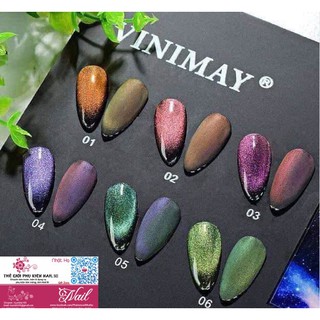 Sét sơn mắt mèo 9d vinimay - ảo ảnh siêu sáng bóng