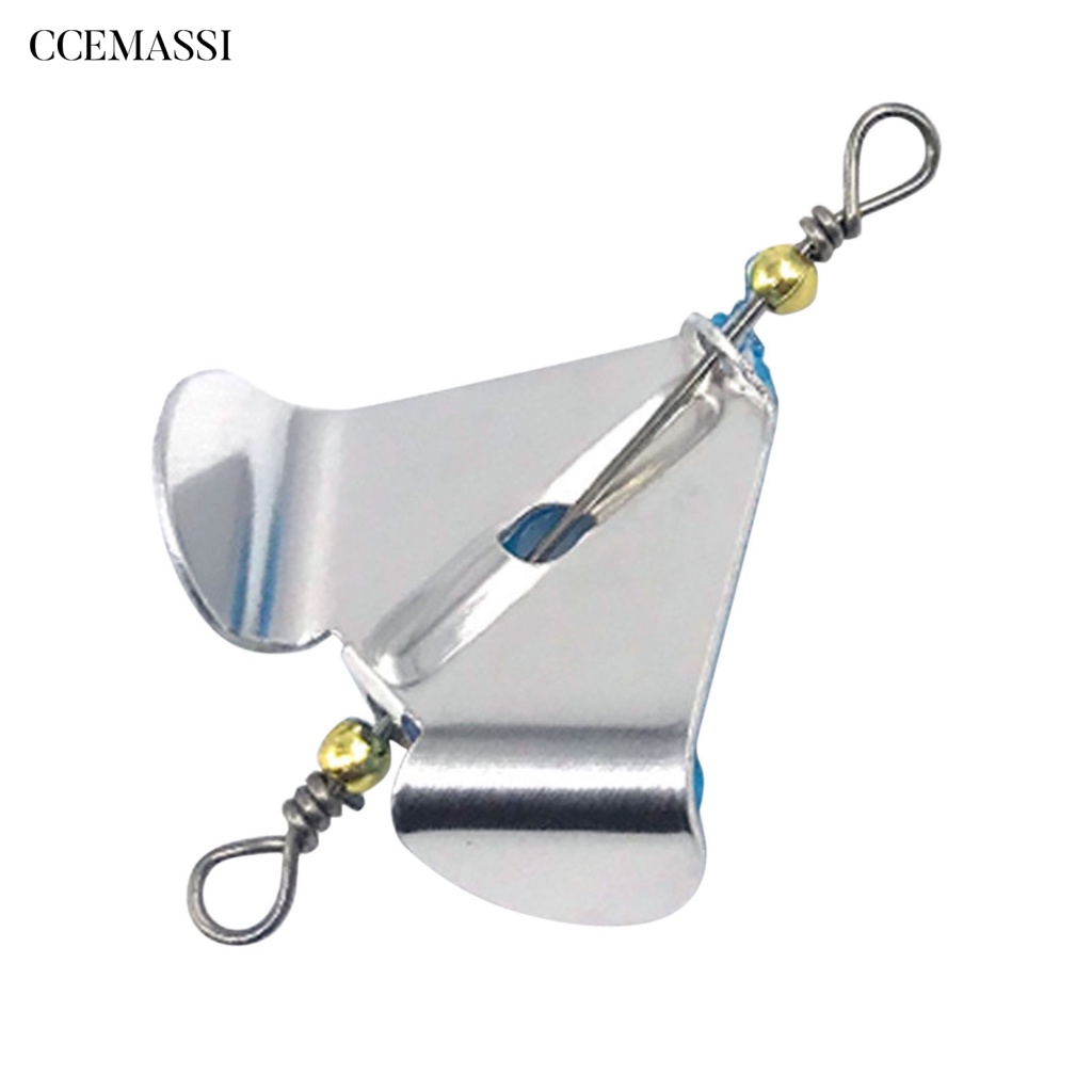 Set 10 cánh quạt quay làm mồi giả câu cá đa năng tiện dụng
