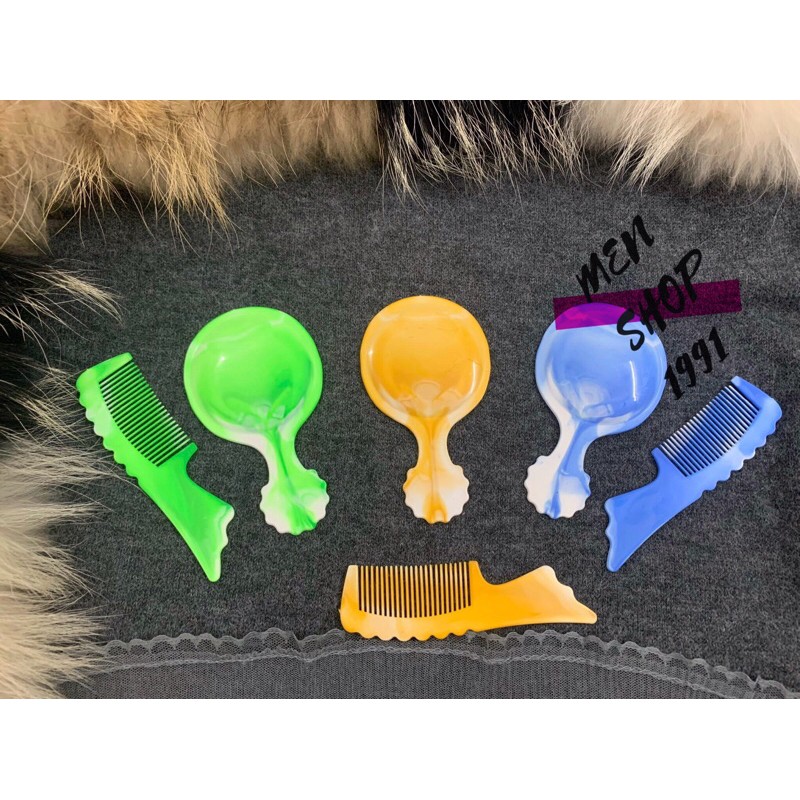 SÉT GƯƠNG LƯỢC MINI CẦM TAY SIÊU TIỆN DỤNG MỌI LÚC MỌI NƠI ĐỂ VỪA NHỎ NGỌN