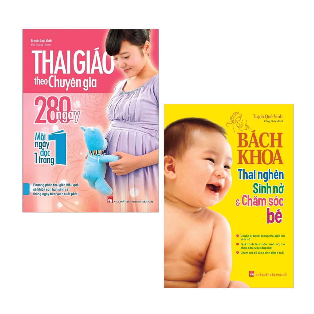 Sách Minh Long Combo Bách Khoa Thai Nghén + Thai Giáo Theo Chuyên Gia
