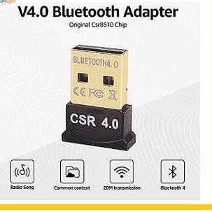 Usb Bluetooth Mini Code-764 Usb Csr 4.0 Dongle Hình Nấm Cho Máy Tính Laptop