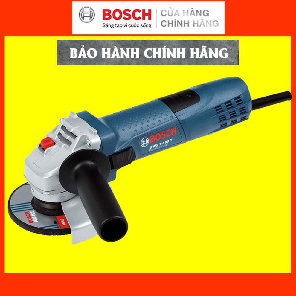 [HÀNG CHÍNH HÃNG] Máy Mài Góc Bosch GWS 7-100 T (100MM-720W)