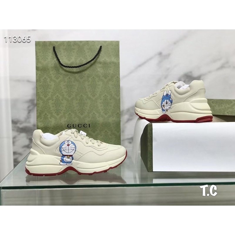 Giày thể thao gucci doraemon