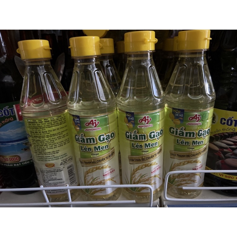 Giấm gạo lên men 400ml của Ajinomoto