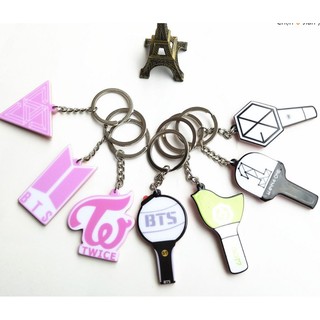 Móc khóa mica nhiều màu BTS, Wanna one, Seventeen, EXO, GOT7, Twice
