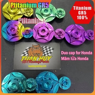 Ốc mâm lửa qua lăng cho Honda ( Duo Cap for Honda )