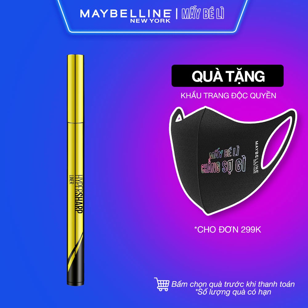 Kẻ Mắt Nước Maybelline Hypersharp Liner 0.5g