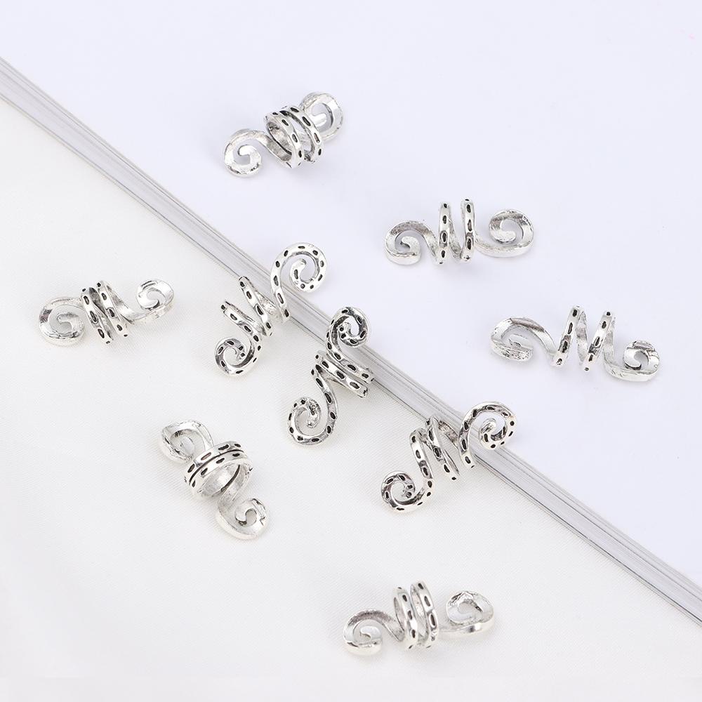 Ống Bện Tóc Bằng Kim Loại Thiết Kế Xoắn Ốc Tiện Lợi