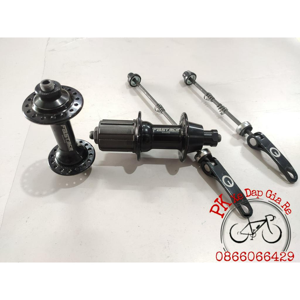 Đùm, Moayo nhôm FasTace 28-32-36 lỗ chạy bạc đạn, líp thả phanh U, V, Đùm FasTace cối líp thả 8/9/10