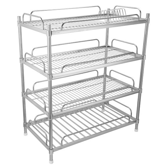 Kệ chén inox 4 tầng prota 72 x 40 x 84cm