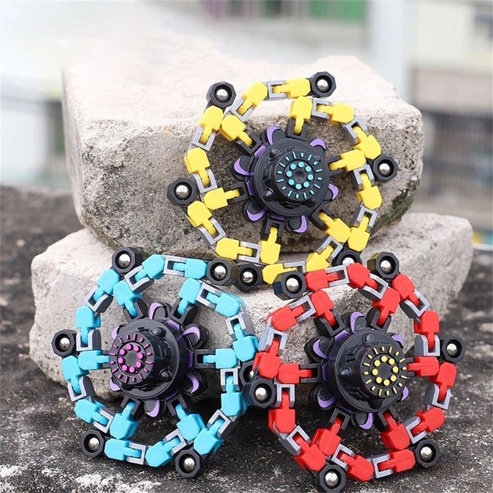 Con Quay Đồ Chơi Fidget Spinner HìNh Dây Xích GiúP GiảM Stress