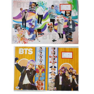 Giấy bao tập BTS ( 10 tờ/xấp)