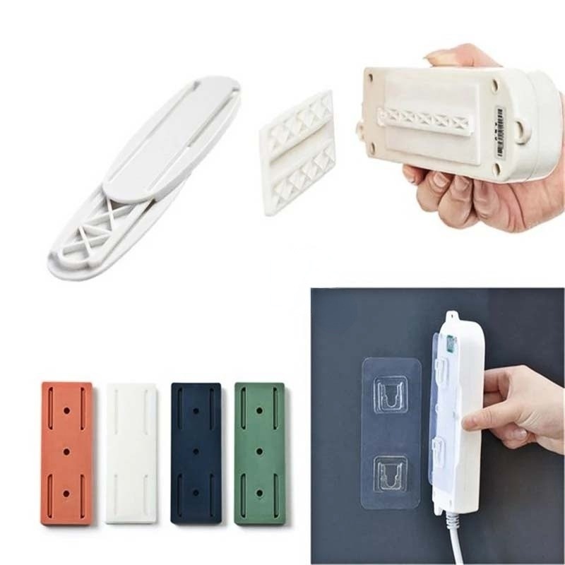 Giá đỡ phích cắm gắn tường tự dính tiện dụng