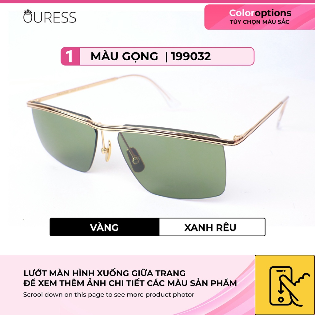 Kính mát Titanium Ouress 199032 bền đẹp cao cấp