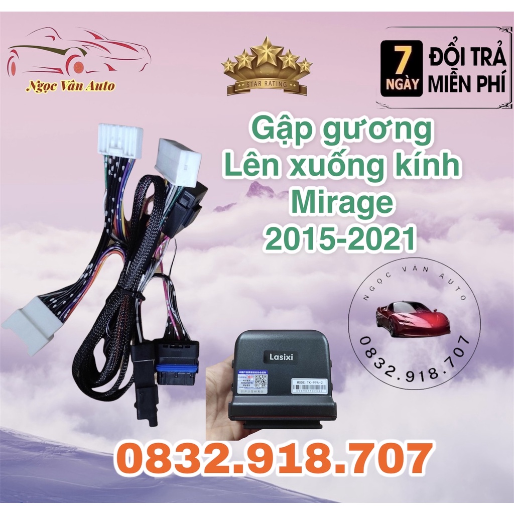 Tự động gập gương lên xuống kính Mirage 2015 - 2021 Hãng Lasixi
