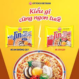 [SALE] MÌ JIN OTTOGI HÀN QUỐC CAY/ KHÔNG CAY GÓI 80G