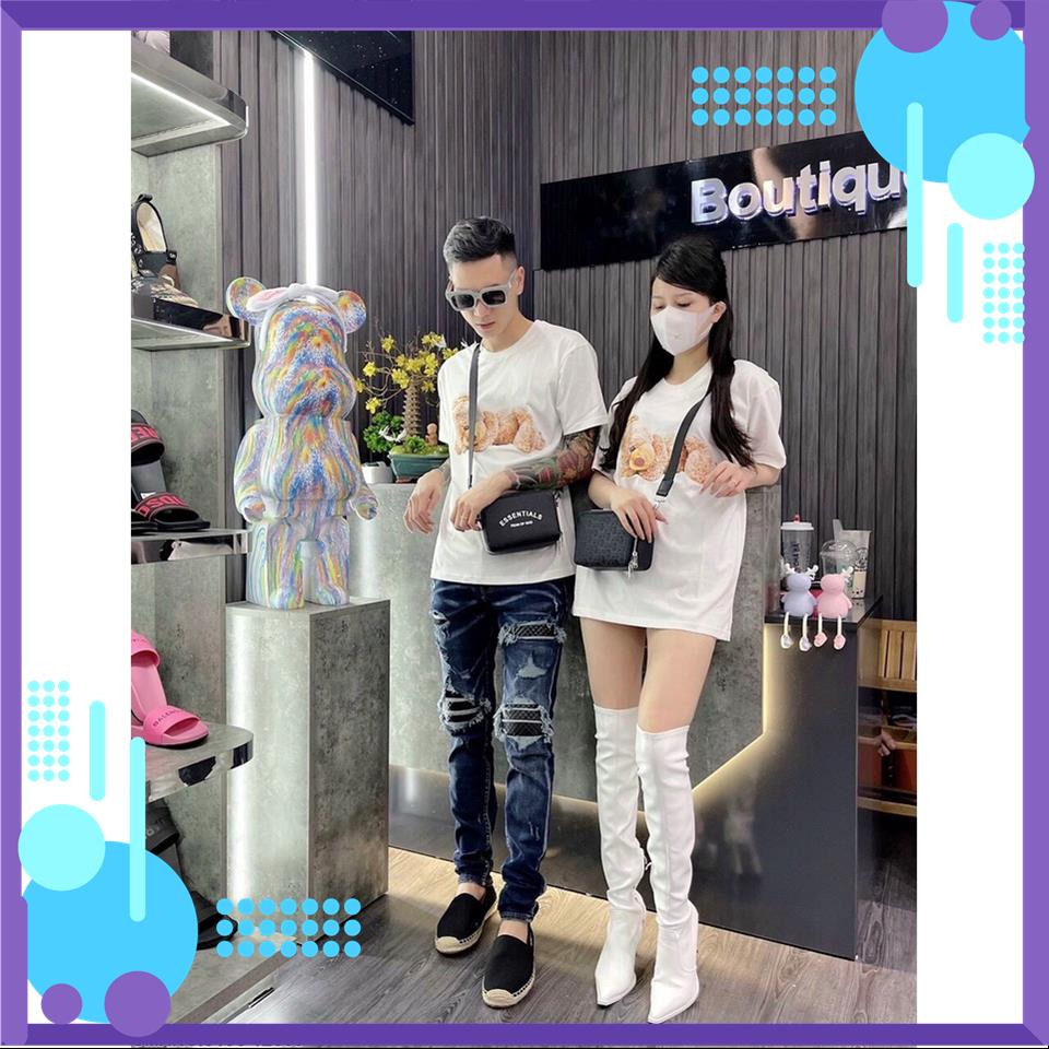 Áo thun nam nữ in Gấu 3D ngắn tay, chất cotton kiểu dáng năng động - AP40 MSP12808 | BigBuy360 - bigbuy360.vn